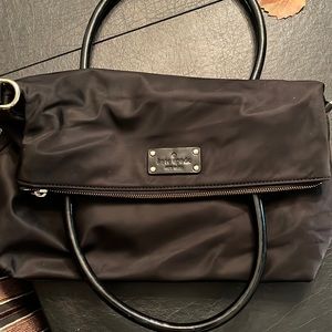 Kate Spade black handbag from a smoke-free home